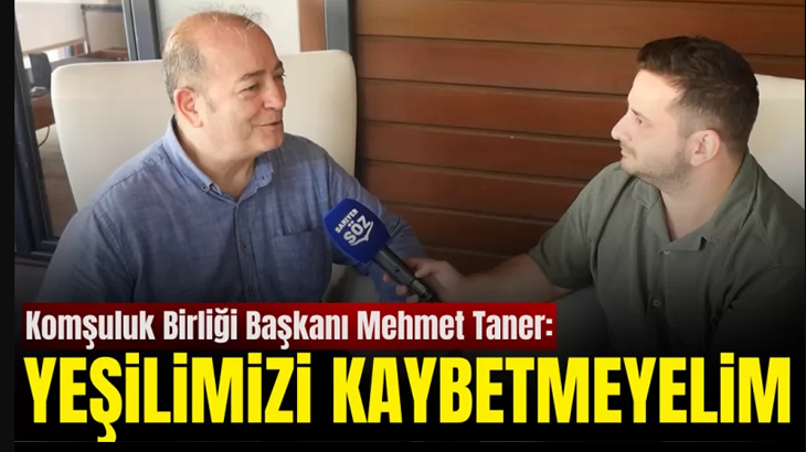 YEŞİLİMİZİ KAYBETMEYELİM!